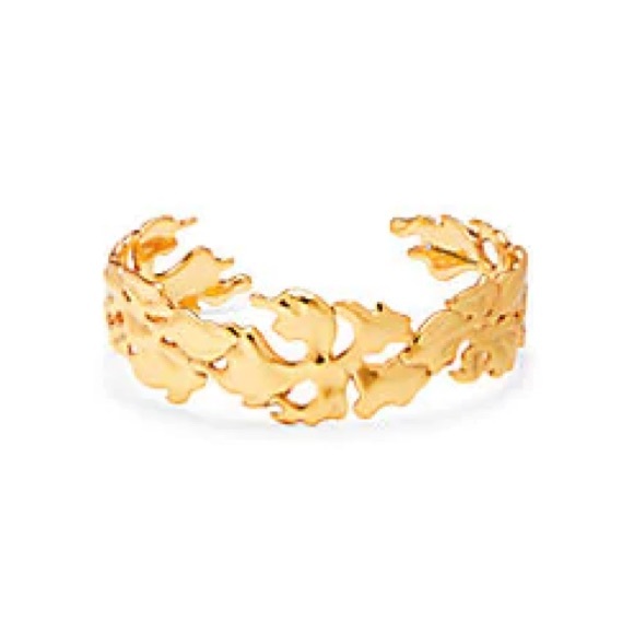 KENDRA SCOTT Savannah Cuff Bracelet in Gold NWT - Picture 13 of 14